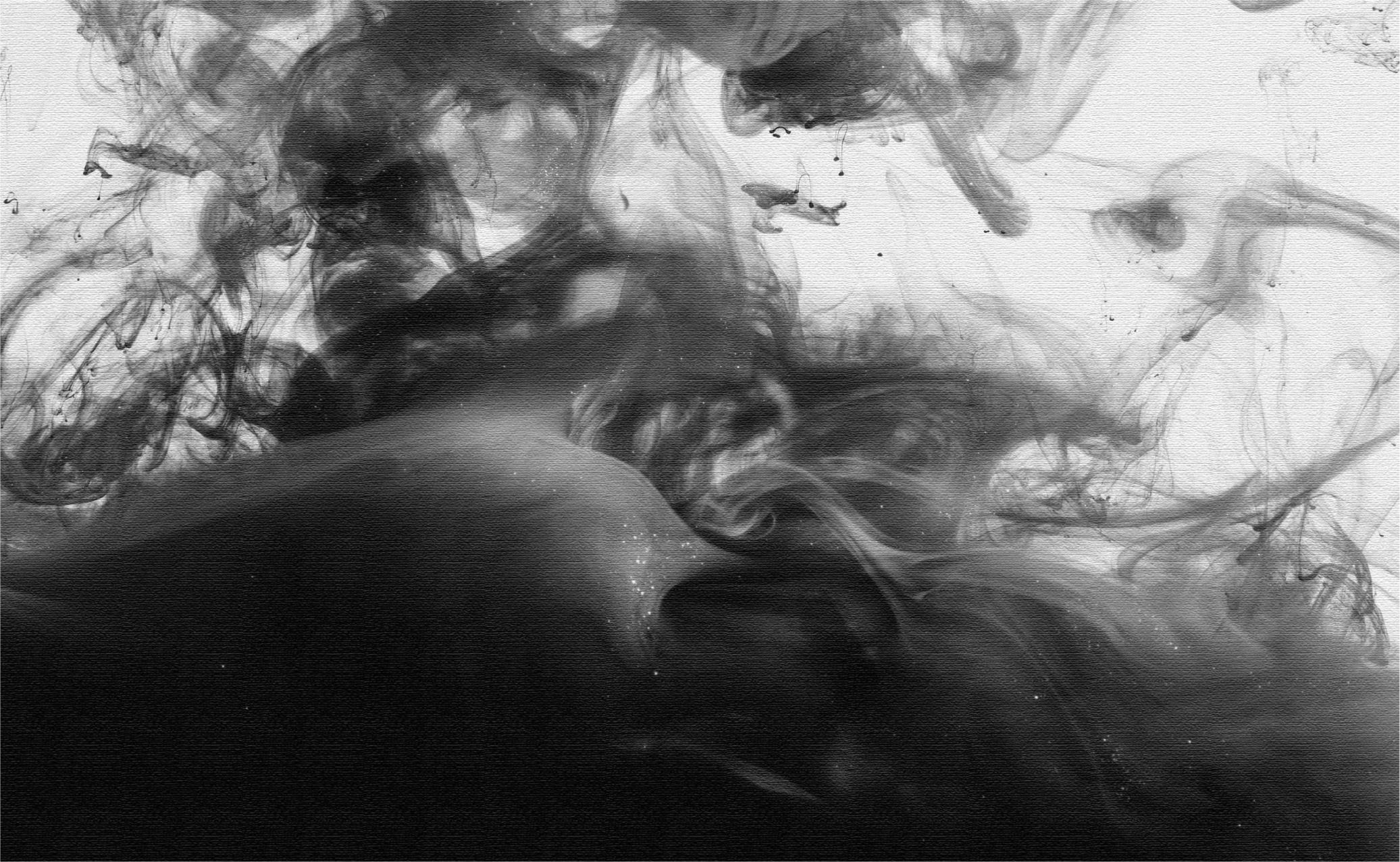 Monokrome abstrakte virvler marmor vinylteppe - Tenstickers