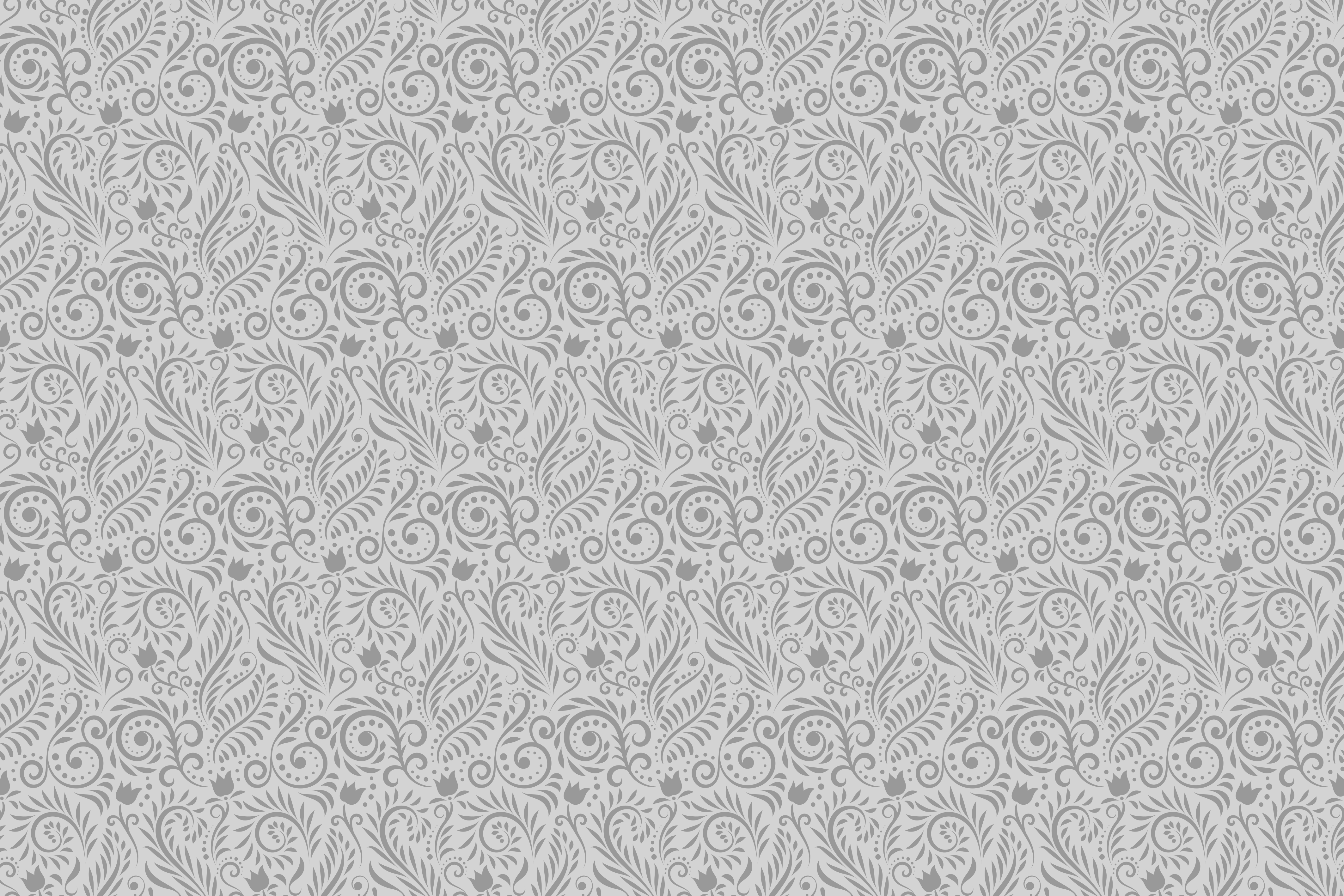 Vintage, prydblomster, bakgrunn vinyl teppe vintage - Tenstickers