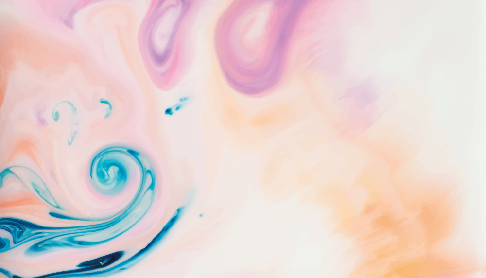 Fargerik væskevirvel marmor vinylteppe - Tenstickers