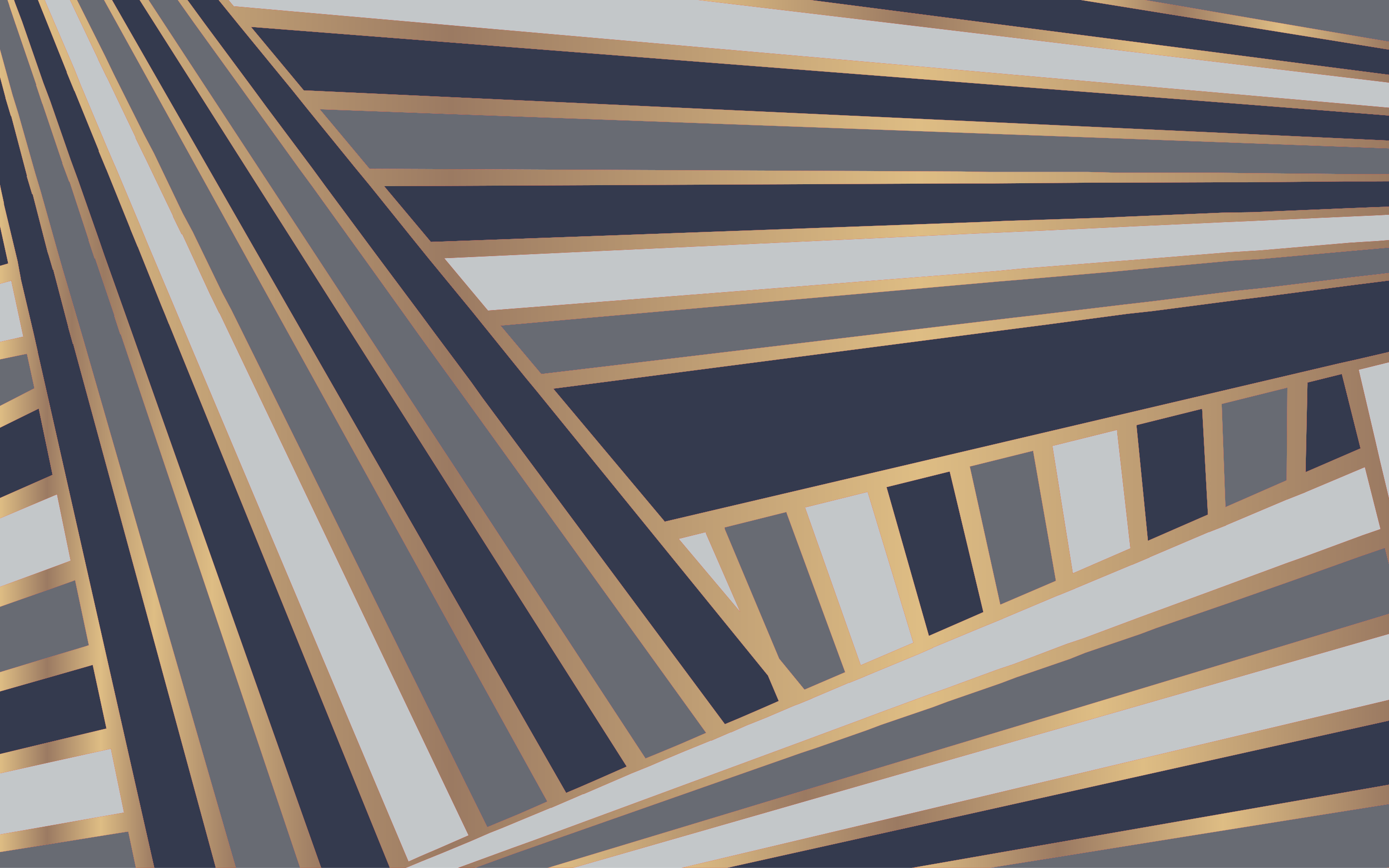 Slående grått motiv Vinyl teppe striper - Tenstickers