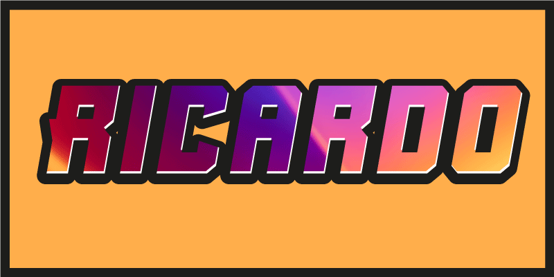 Tilpasset teksturert navn vinyl teppe ungdom - Tenstickers