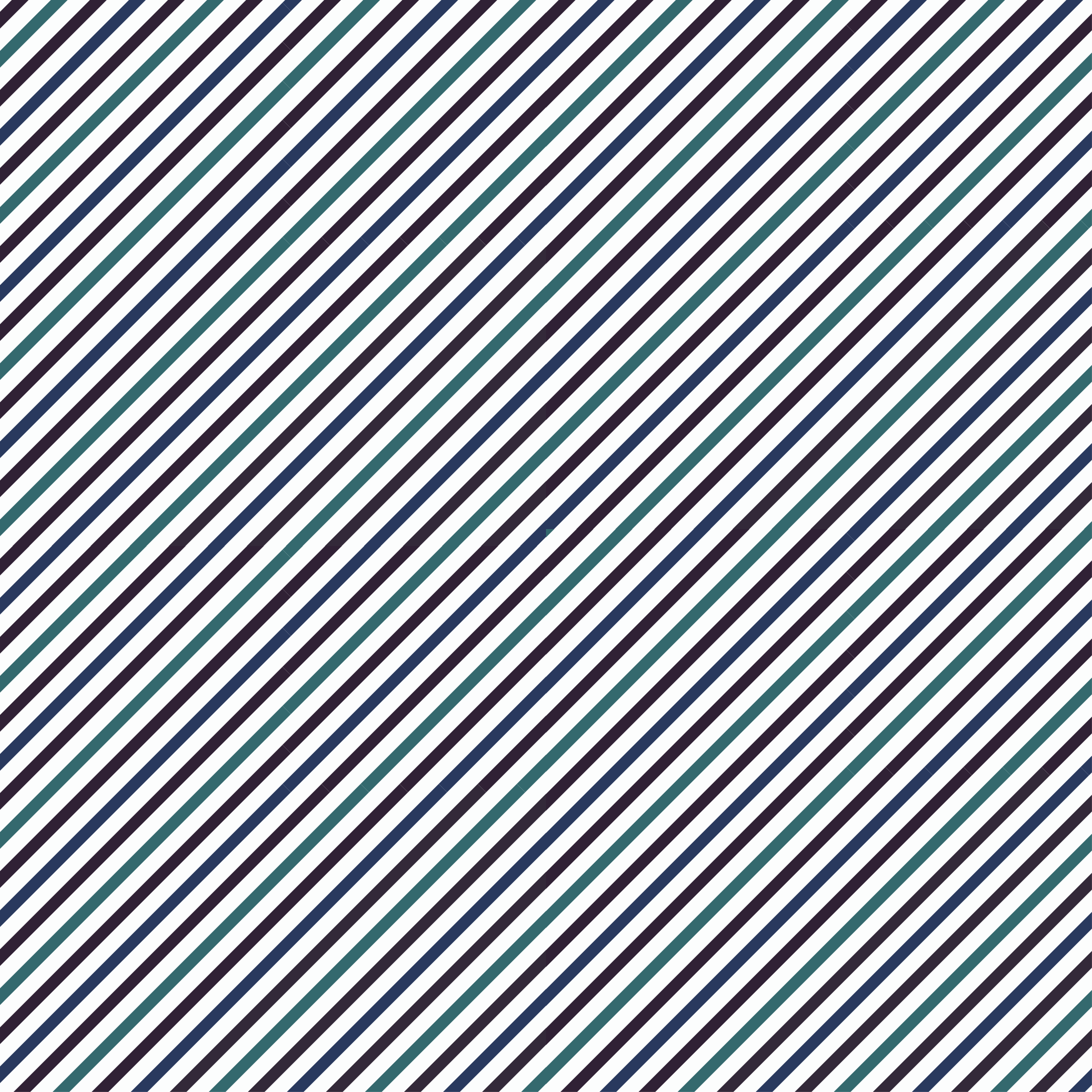 Diagonal grønn og grå Vinyl teppe striper - Tenstickers