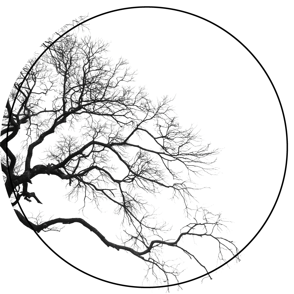 Gren silhuett kunst vinyl teppe natur - Tenstickers