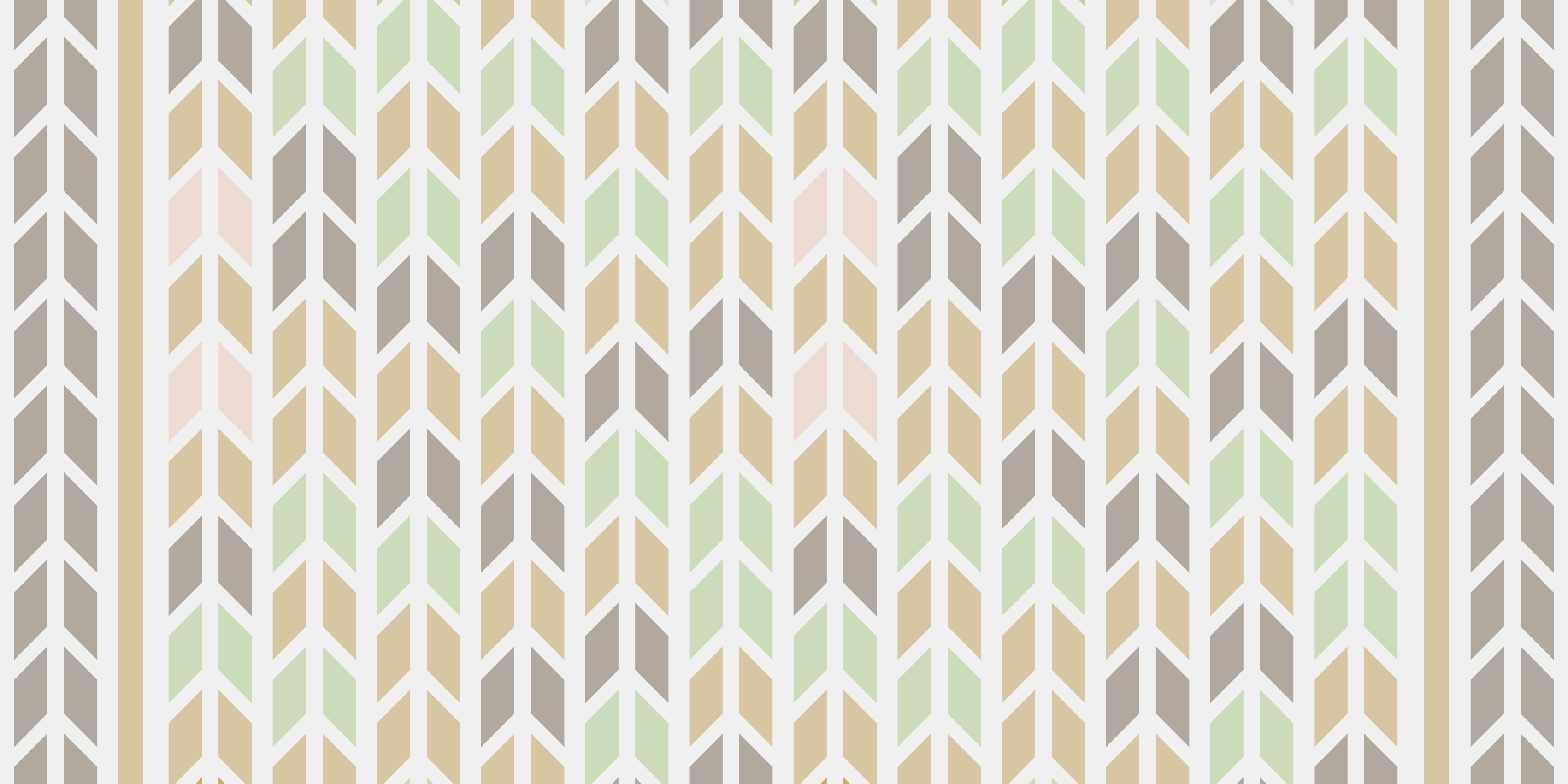 Chevronfarger vinyl teppe geometrisk - Tenstickers