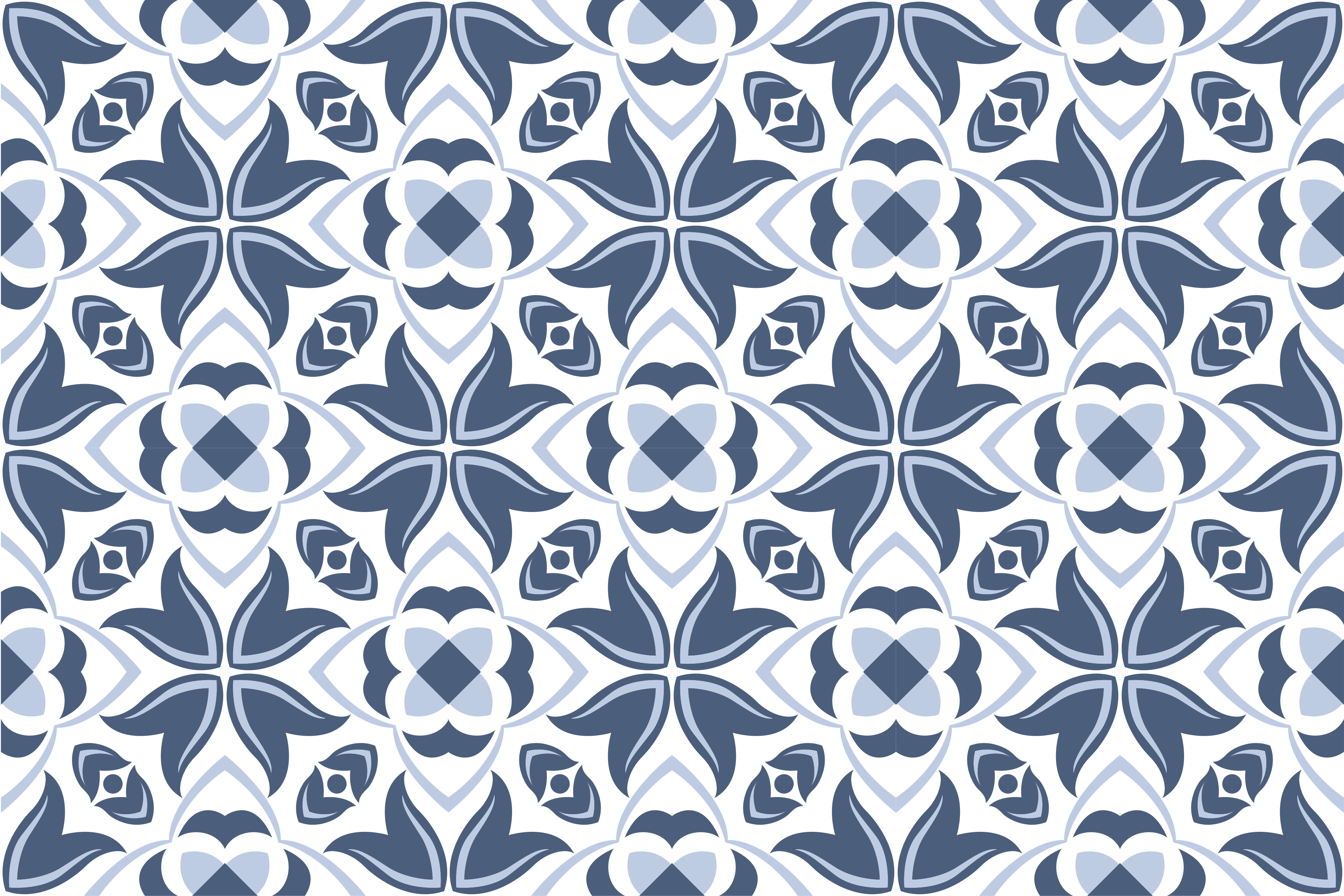 "hampton style" blomsterbukett vinyl teppe blomster og planter - Tenstickers