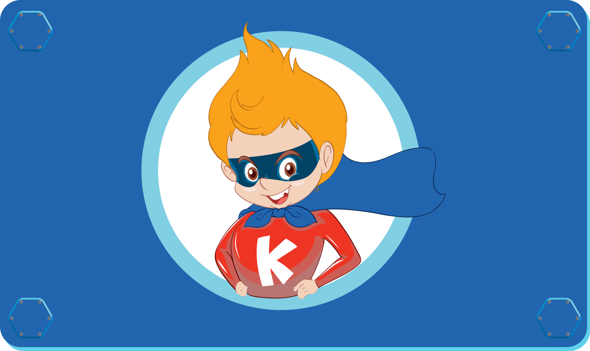 Superhelt tegneseriefigur spedbarn vinyl teppe - Tenstickers