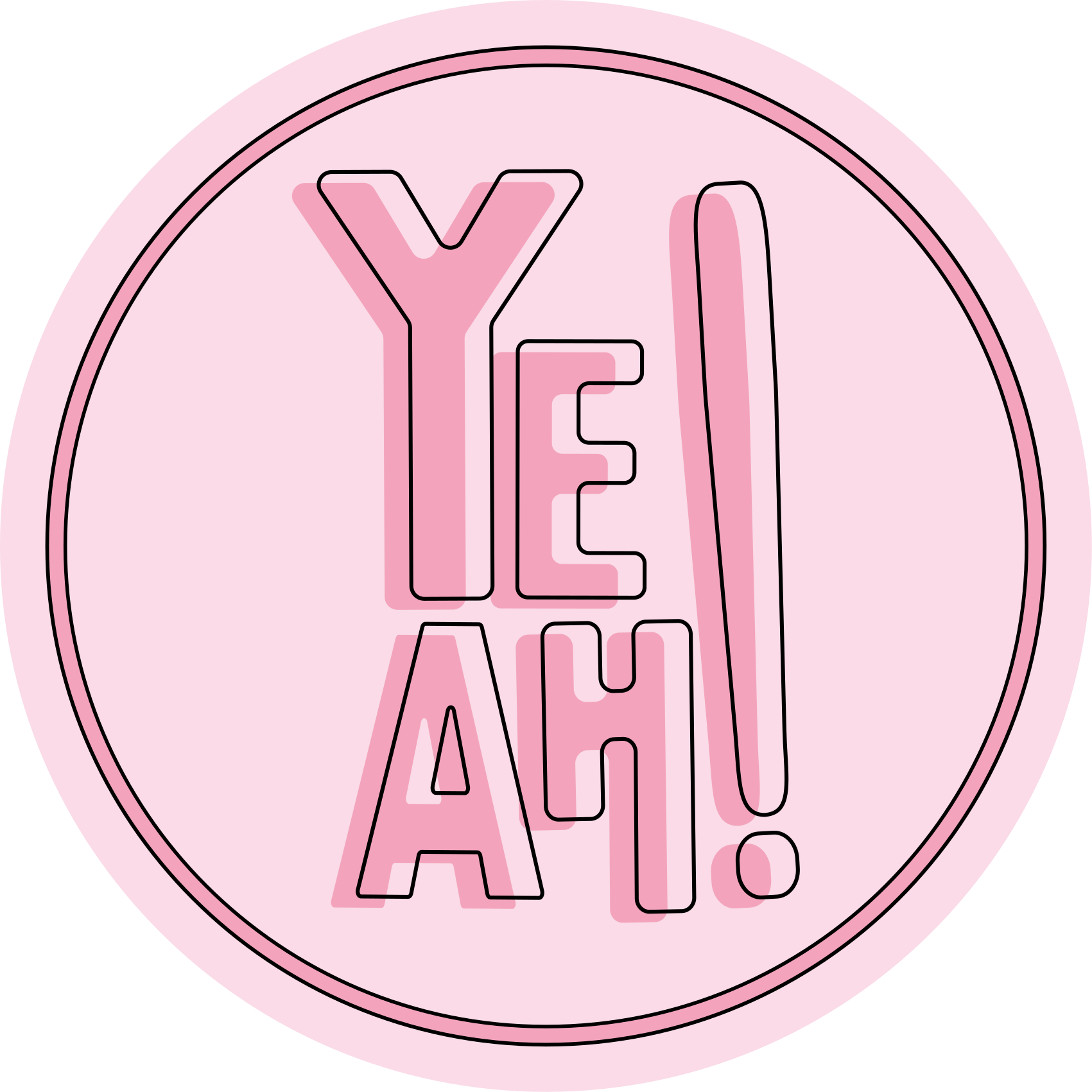 Uttrykksfulle tekstmotiv vinyl teppe sagn og tekster - Tenstickers