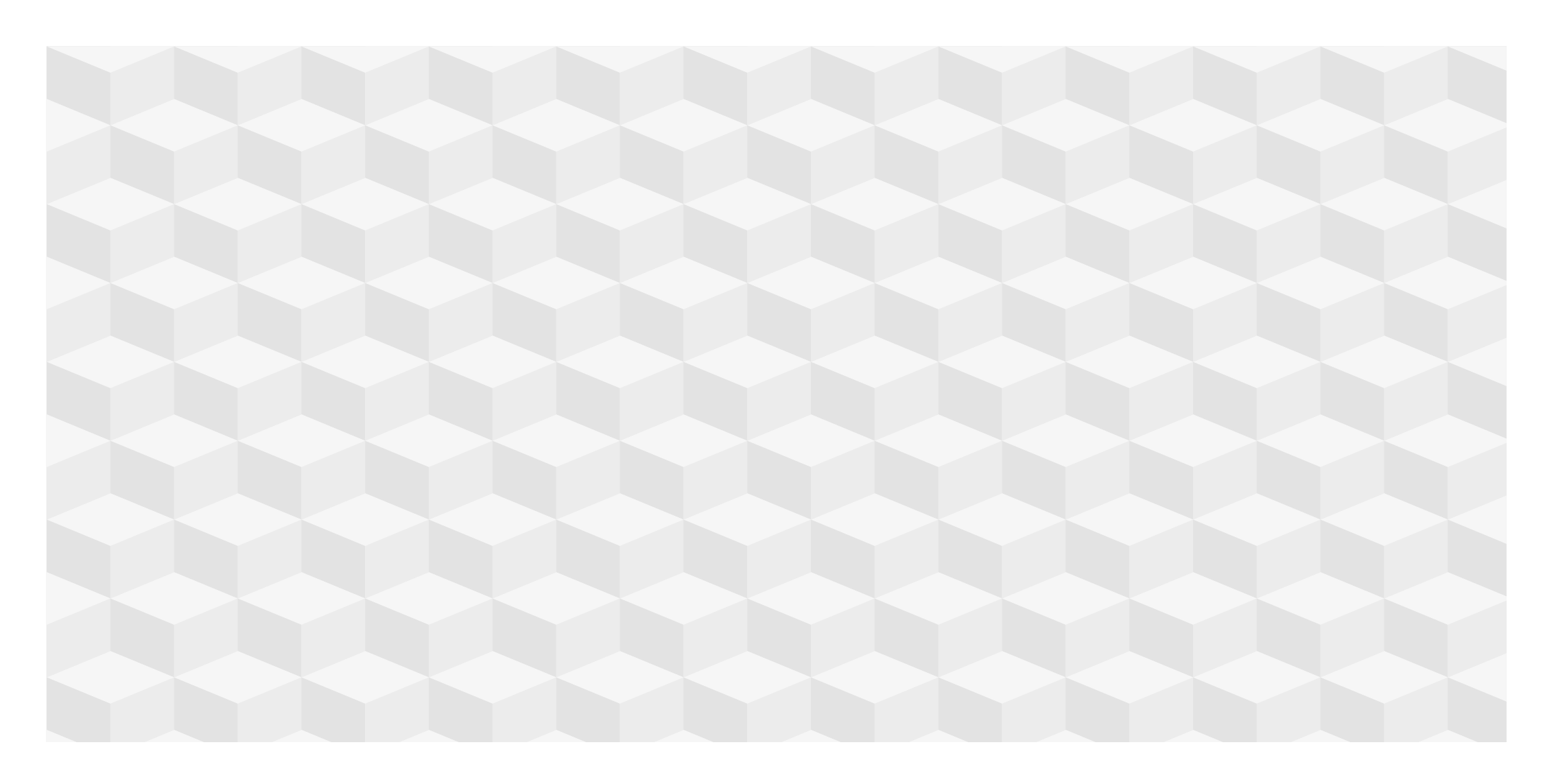 Hvitt 3d geometrisk kubemønster vinyl teppe geometrisk - Tenstickers