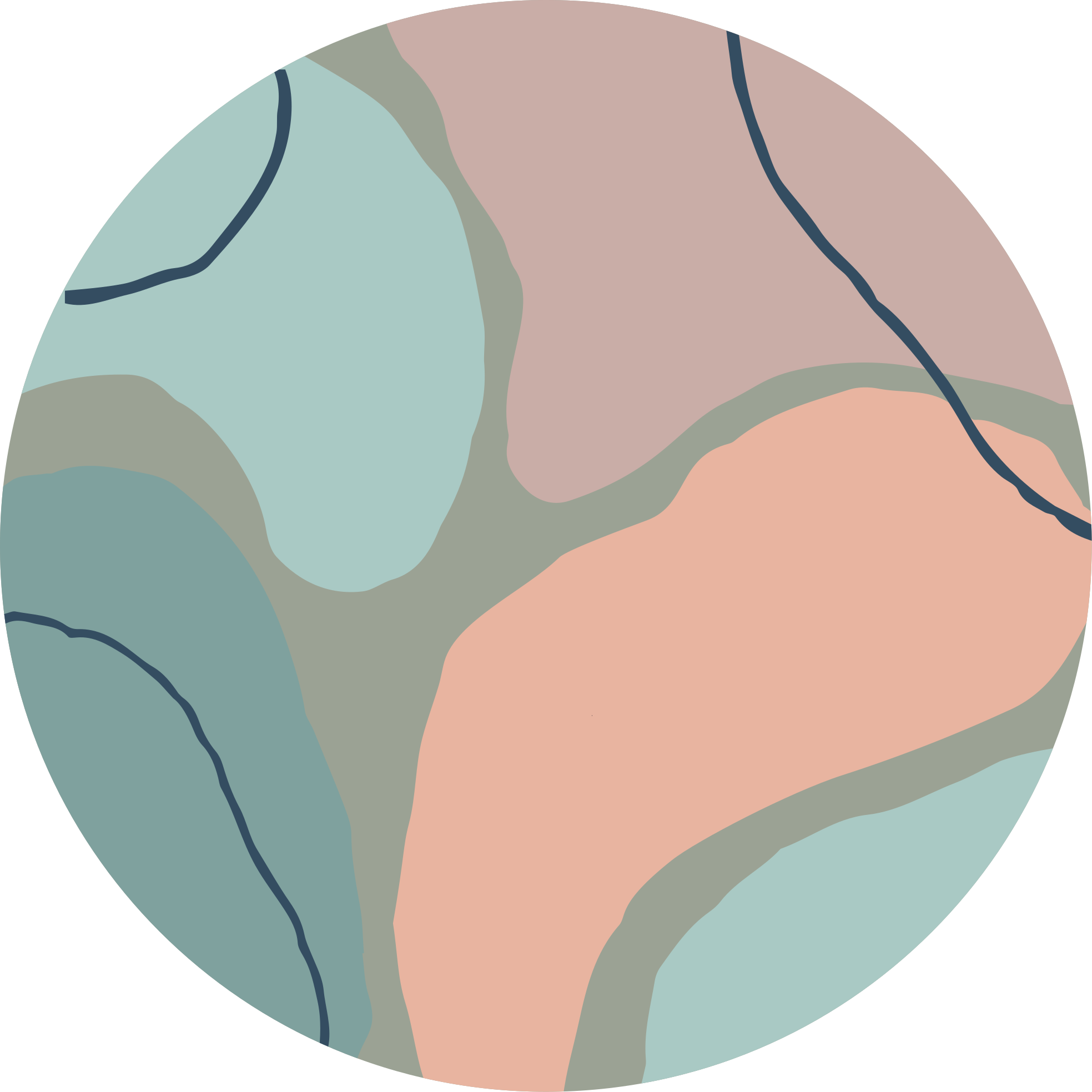 Abstrakte geometriske former minimalistiske vinylteppe - Tenstickers