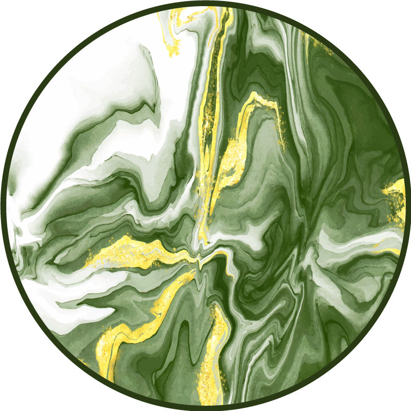 Marmorert eleganse marmor vinylteppe - Tenstickers