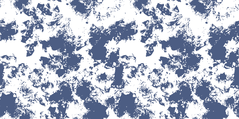 Blå abstrakt dyremønster tekstur vinyl teppe - Tenstickers