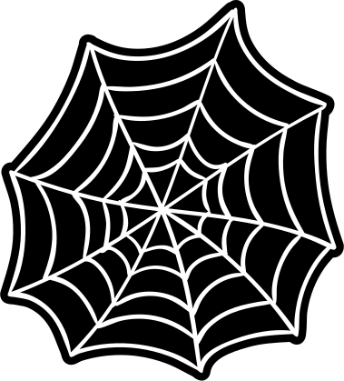 Spindelvev vinyl teppe vinyl teppe ungdom - Tenstickers