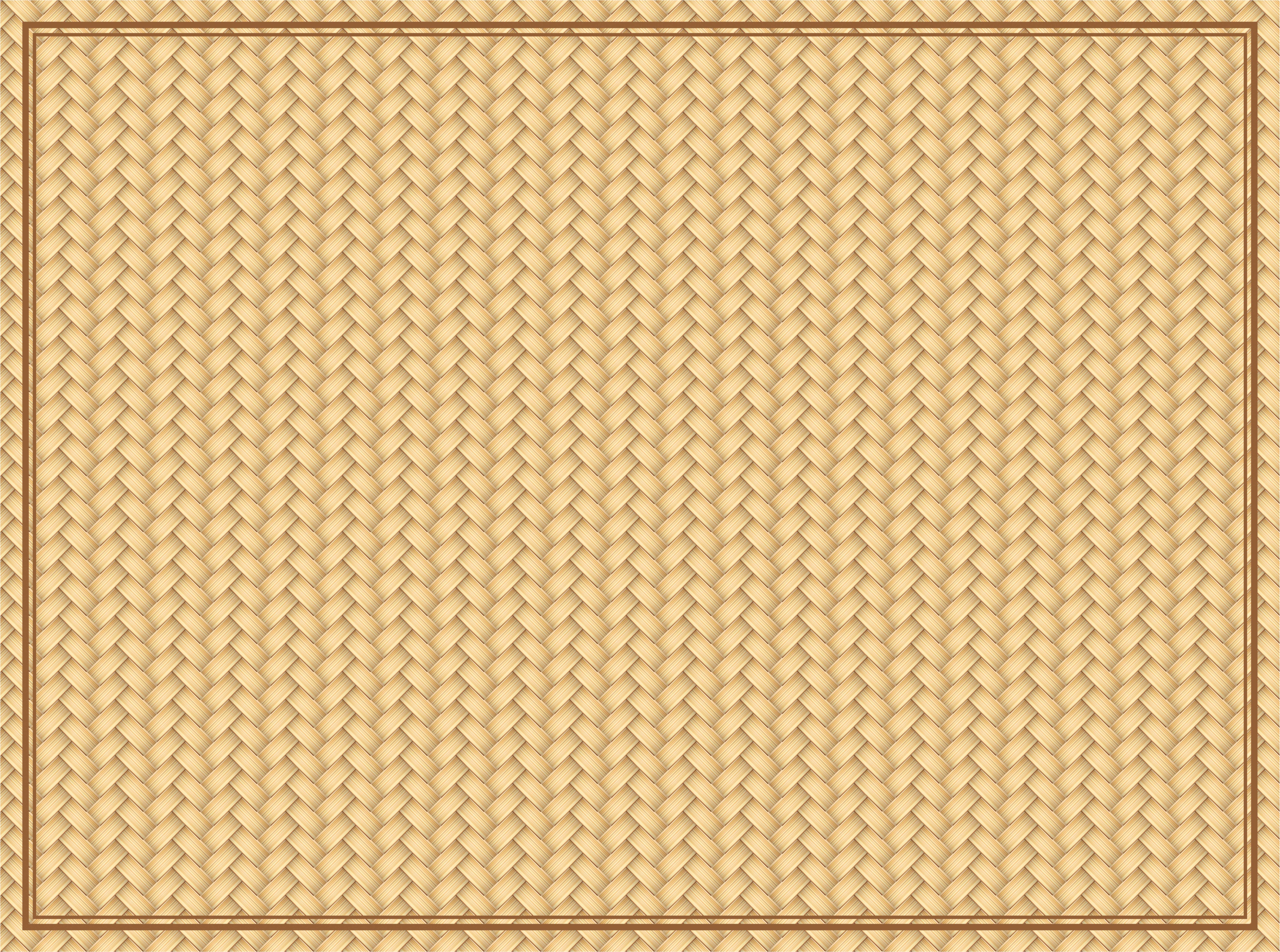 Flettet vinyl teppe vintage - Tenstickers