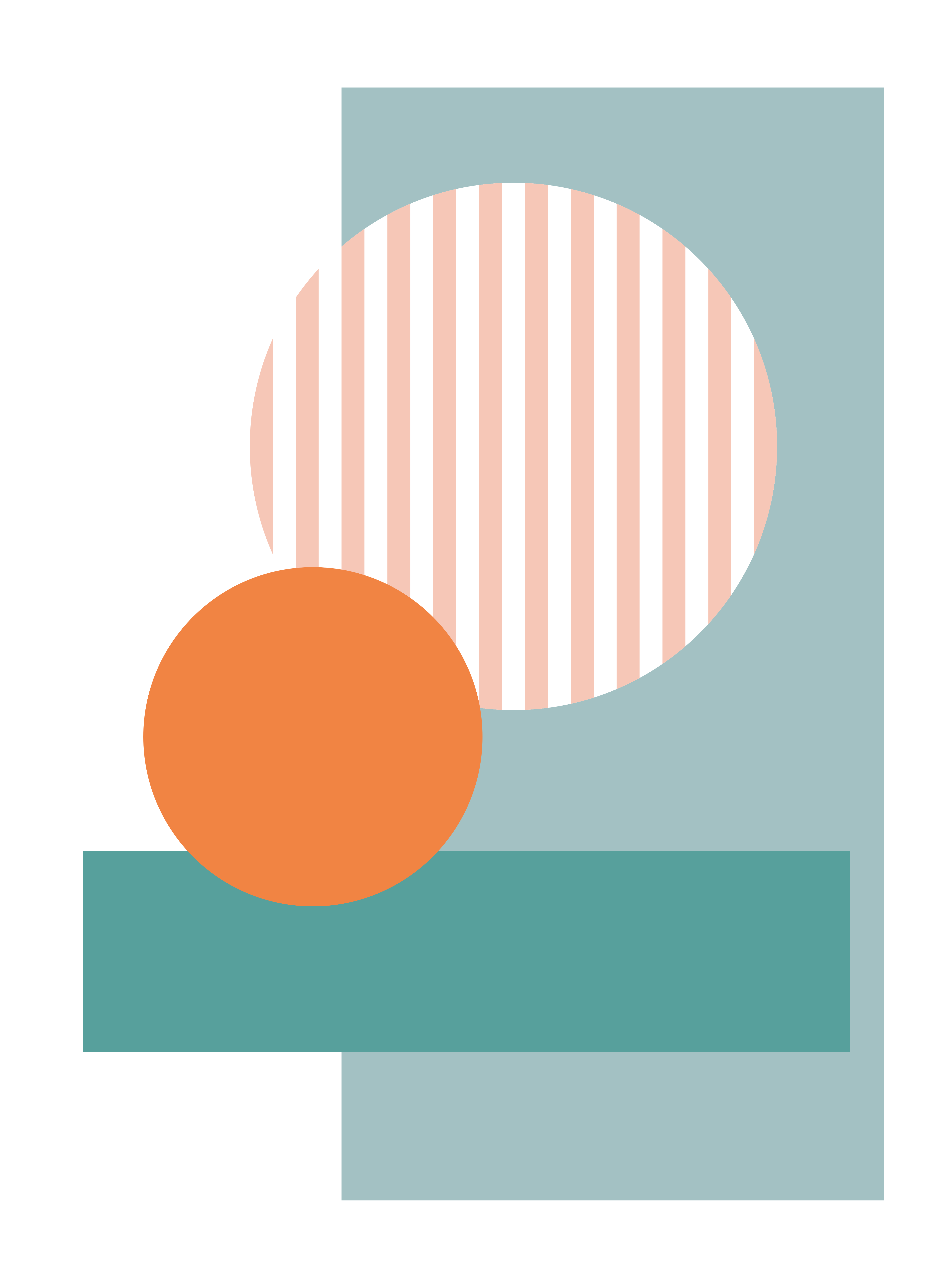 Solfylte geometriske sirkler vinyl teppe moderne - Tenstickers