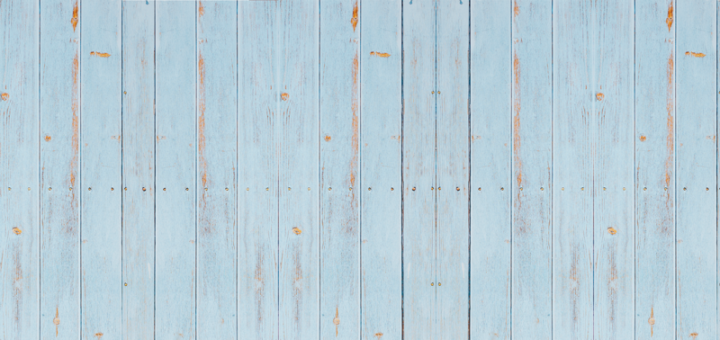 Blå tretekstur tre vinylteppe - Tenstickers