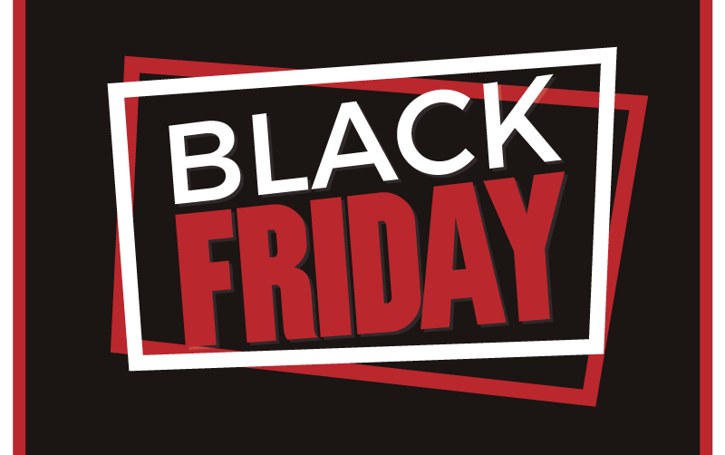 Black Friday-tilbud! Få 50% avslag på alle varer i dag! svarte vi - Tenstickers