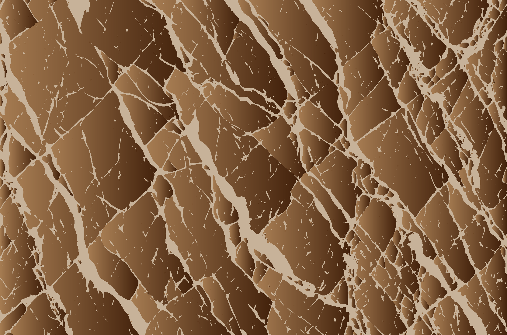 Brun marmor effekt spiseroms vinylteppe - Tenstickers