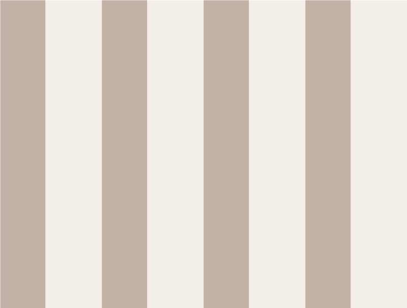 Striper vinyl teppe beige - Tenstickers