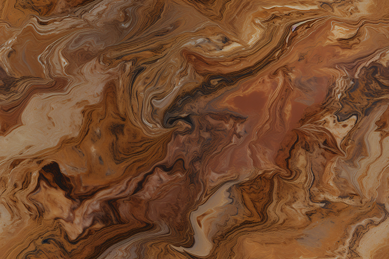 Brun nyanse marmor vinylteppe - Tenstickers