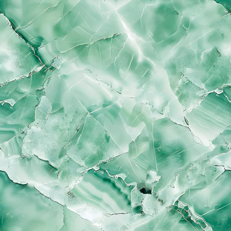 Grønn pastellfarge marmor vinylteppe - Tenstickers