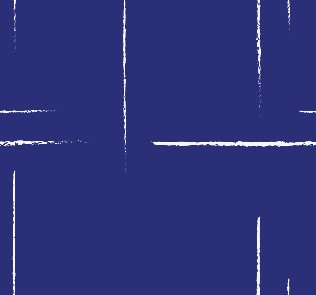 Moderne linjemønster vinyl teppe blå - Tenstickers