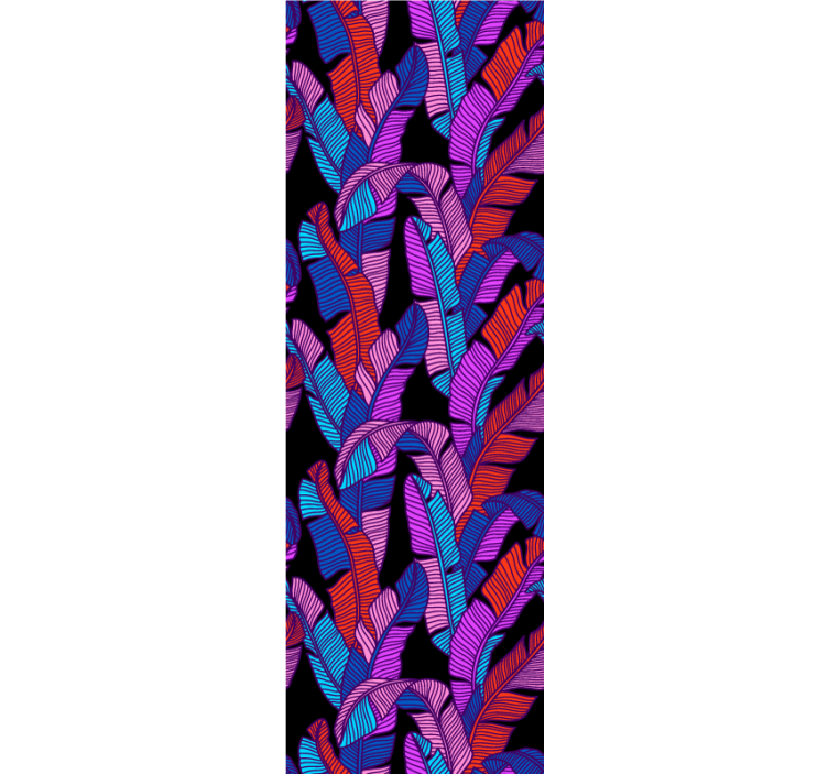 Stort levende motiv tapet blomste - Tenstickers