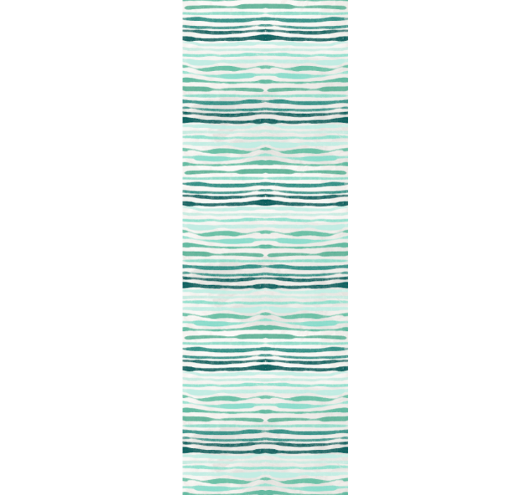 Væskebølgemønster tapet mønstre - Tenstickers