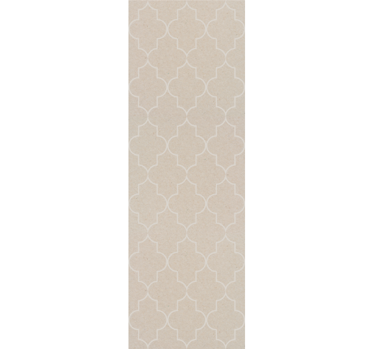 Elegant beige motiv tapet gift - Tenstickers