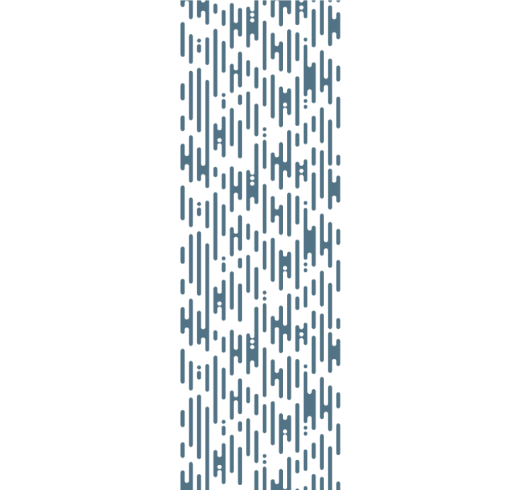 Abstrakt linjemønster tapet geometriske former - Tenstickers