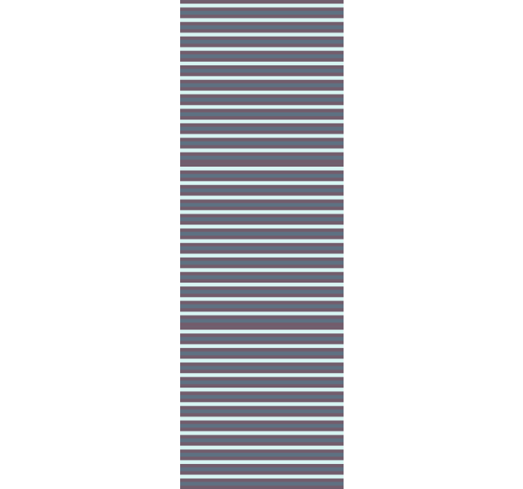 Elegant grå og hvit design tapet striper - Tenstickers