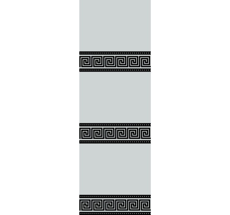 Klassisk gresk motiv tapet pynt - Tenstickers