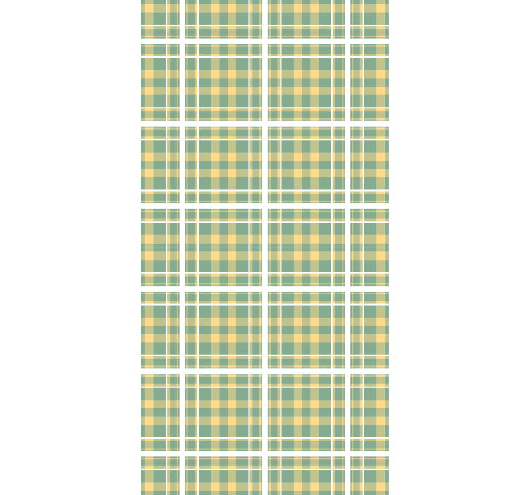 Sjekket tekstilinspirasjon tapet annet - Tenstickers