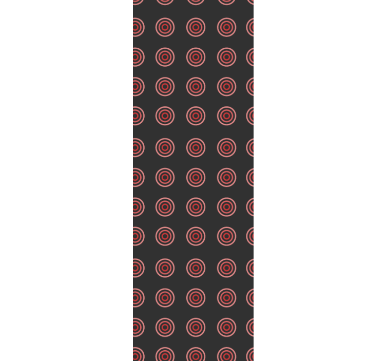 Tapet sirkler sirkler og ringer - Tenstickers