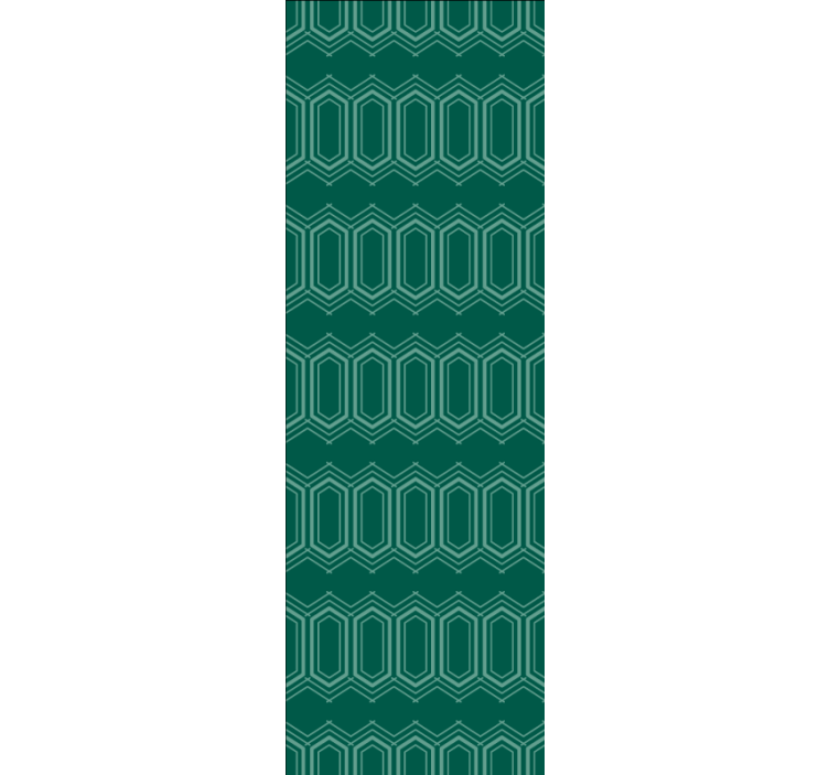 Tapet geometriske former med elegante grafiske former - Tenstickers