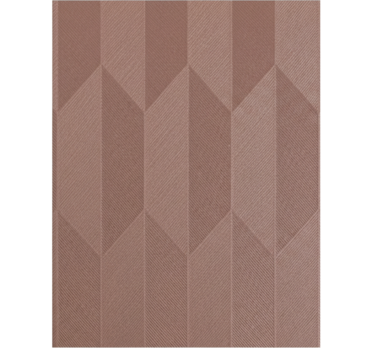 Tapet stue geometrisk mauve chevron - Tenstickers