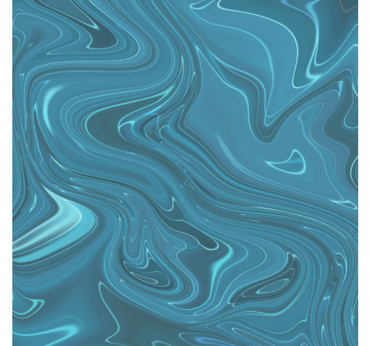 Tapet stue abstrakt grå og turkis sement - Tenstickers