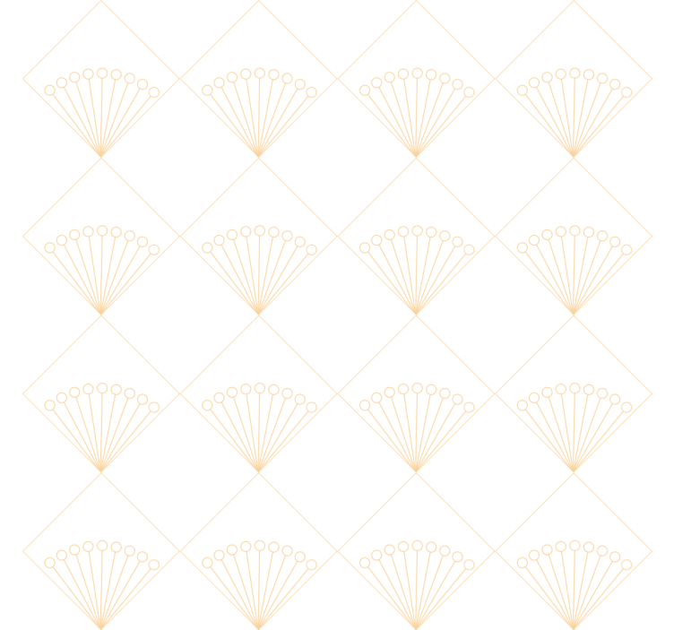 Tapet stue hvit art déco - Tenstickers