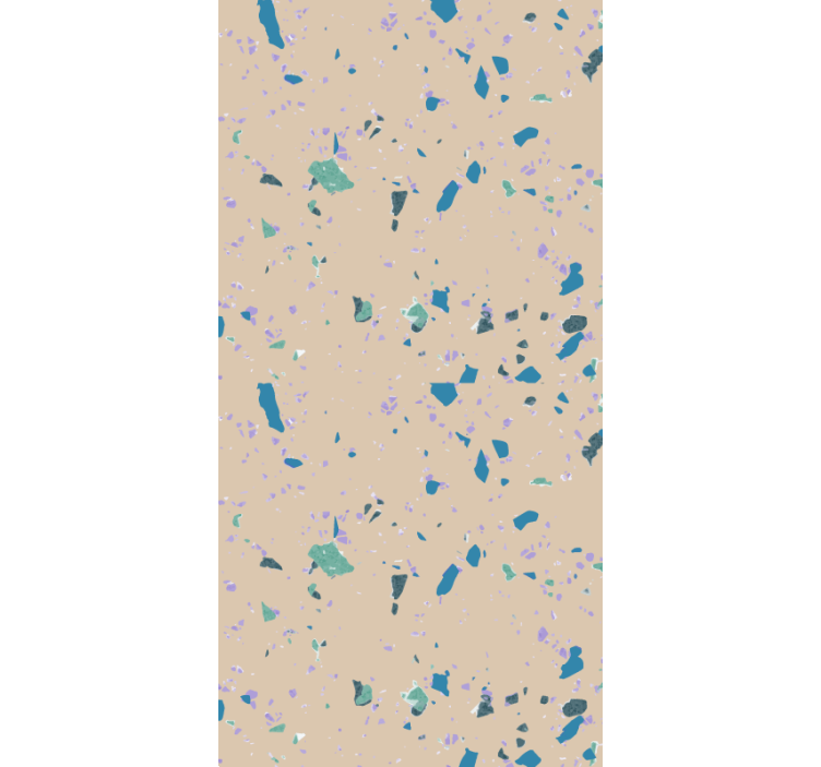 Abstrakt geometrisk komponent tapet soverom - Tenstickers