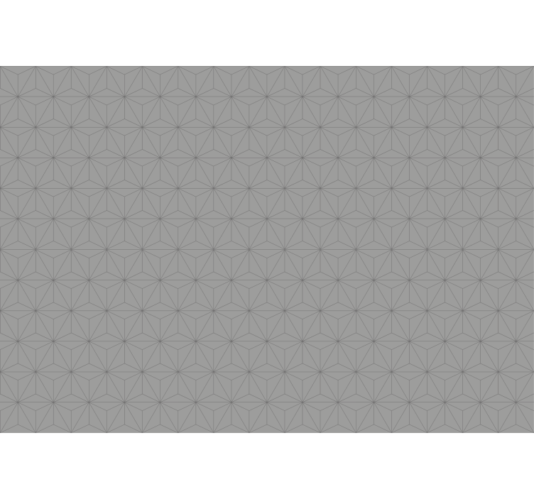 Tapet kontor grå betongtriangler - Tenstickers