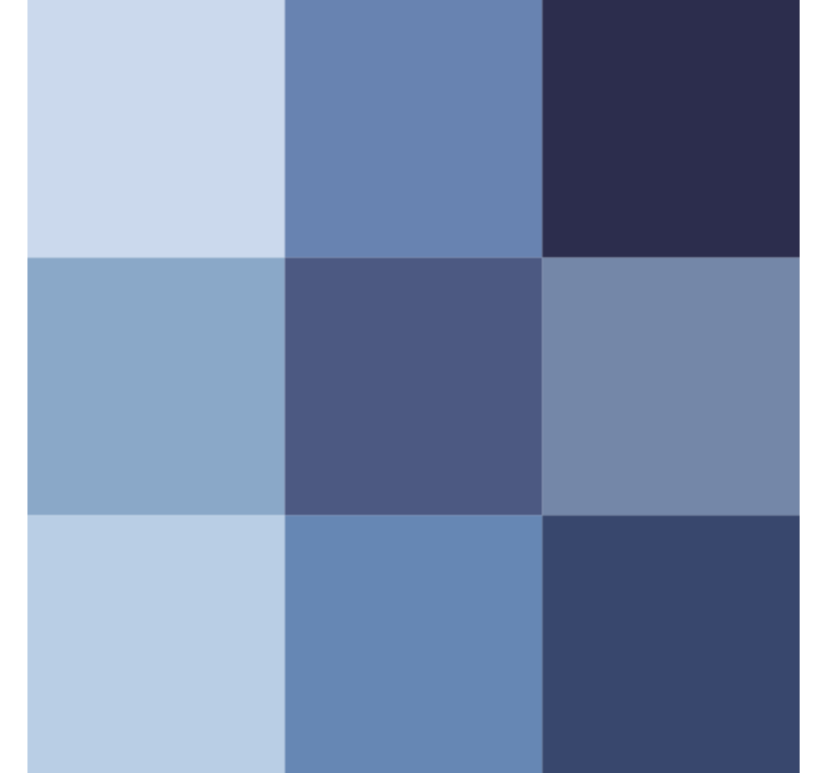 Tapet kontor blå nyanse moderne flis - Tenstickers