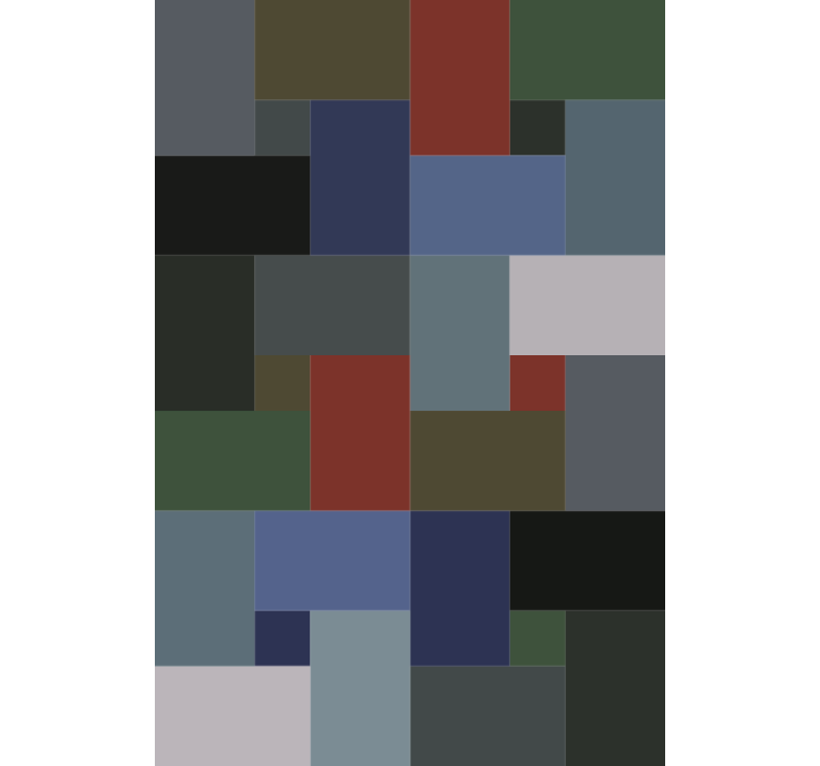 Tapet kontor ensfarget moderne flis - Tenstickers