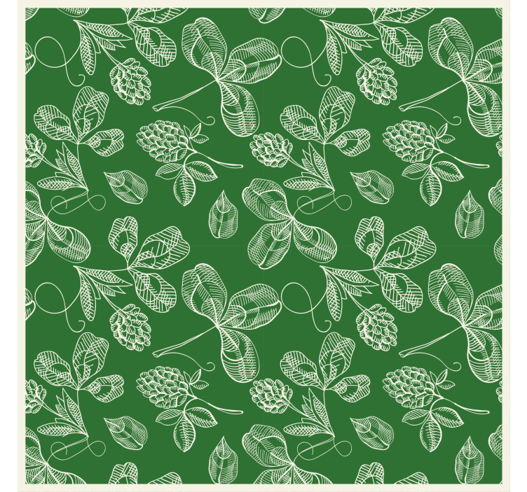 Tapet natur med frodige grønne motiver - Tenstickers