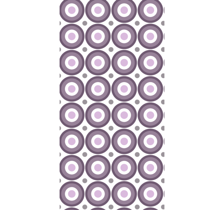 Lilac 70-talls stil tapet annet - Tenstickers