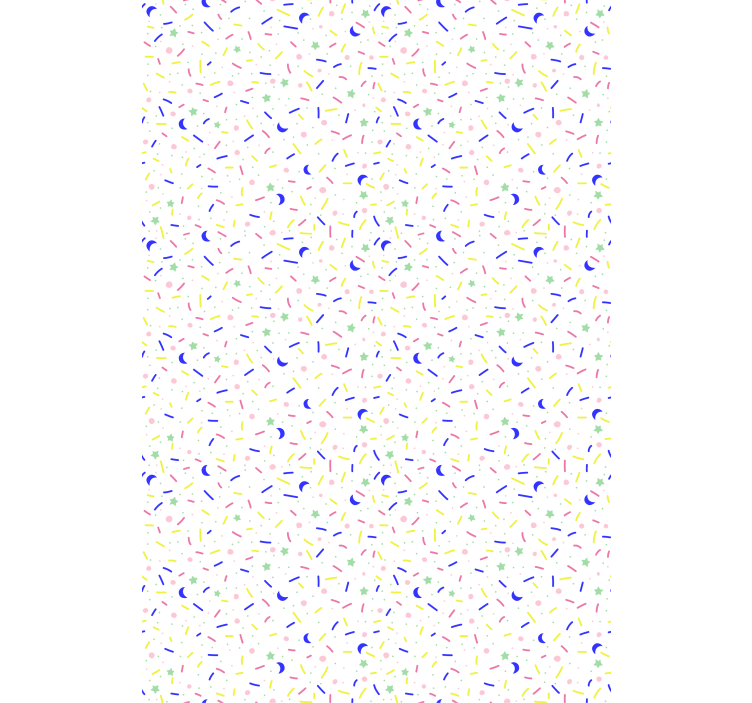 Nordisk tapet fargerike strøsselmønster - Tenstickers