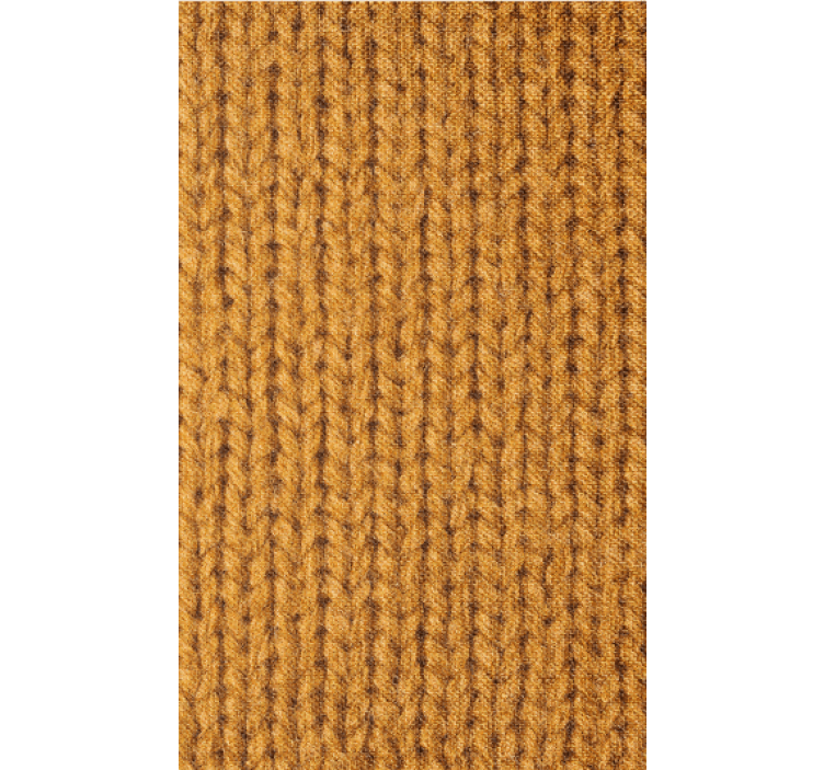 Tapet stue strikket stoffmønster - Tenstickers