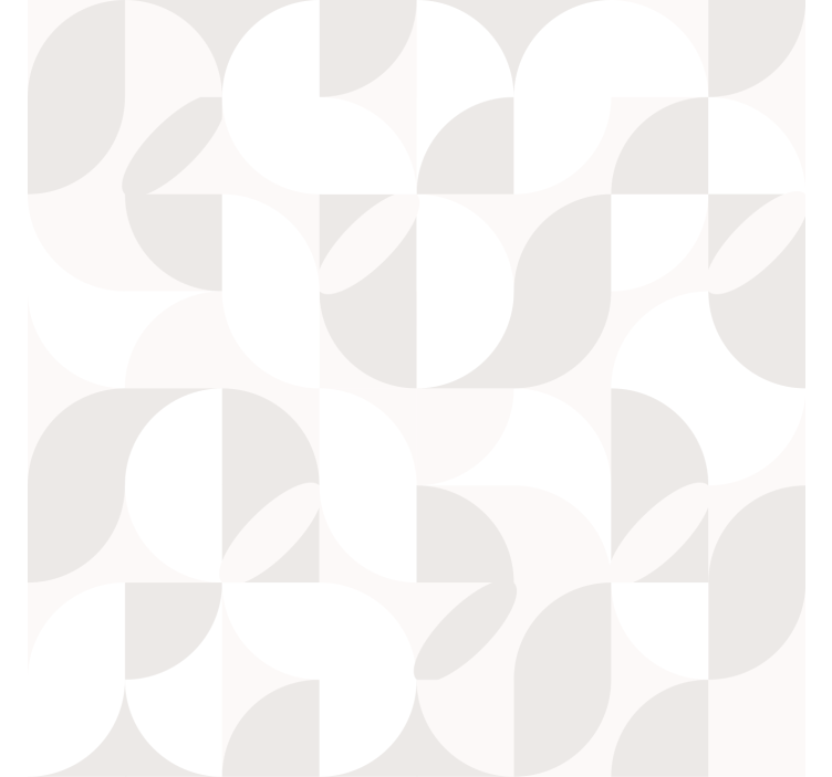 Tapet moderne i retro hvite nyanser - Tenstickers