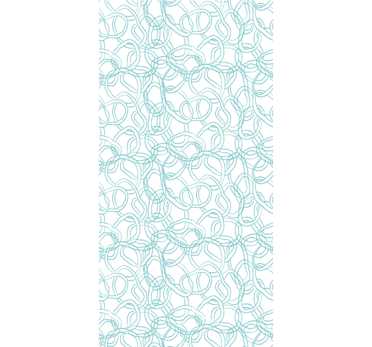 Moderne abstrakt sirkulært tapet moderne - Tenstickers