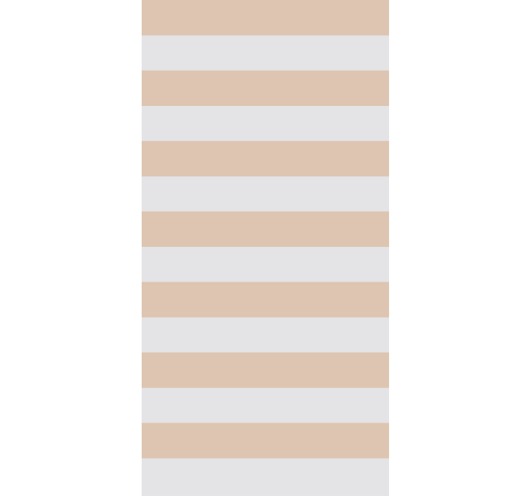 Moderne tapet med subtile beige striper - Tenstickers