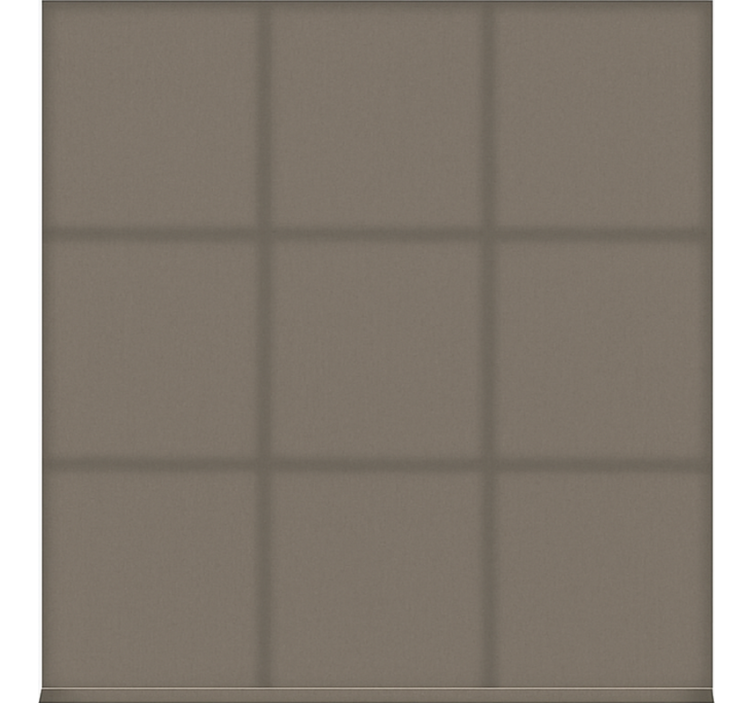 Tapet spiserom i kult brunt ensfarget - Tenstickers