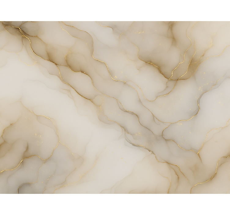 Tapet gift marmor med gull - Tenstickers